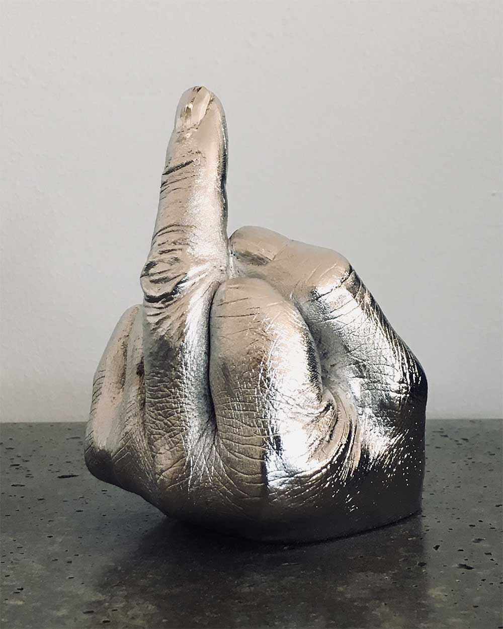 Ai Weiwei, Artist's hand, 2017. 12.7 x 10.2 x 10.2 cm
