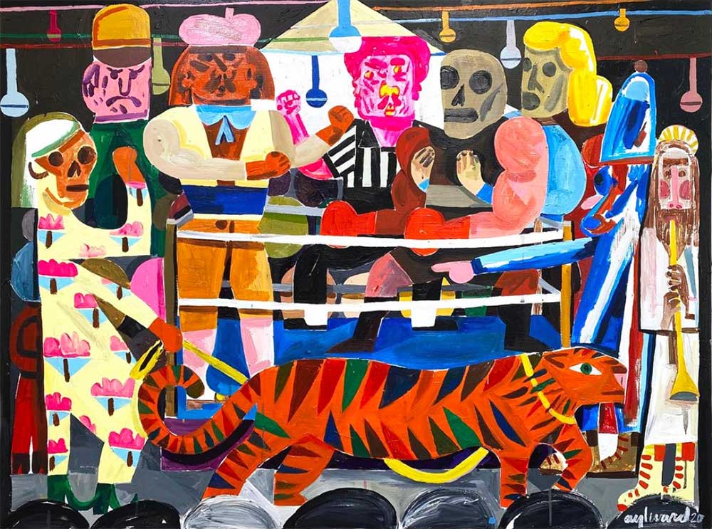Derek Aylward, Untitled, 2020. 91 x 121 cm
