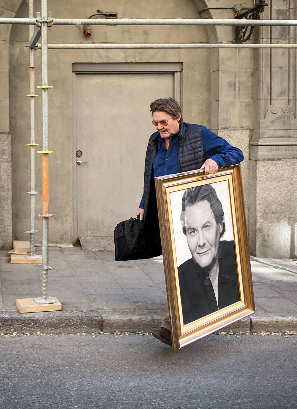 Emanuel Batali, Selfie, 2023. 40 x 30 cm