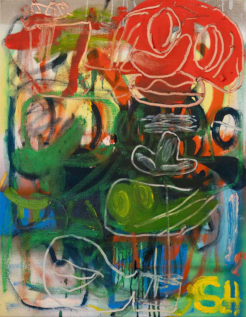 Sebastian Helling, Out of the Blue III, 2024. 90 x 70 cm